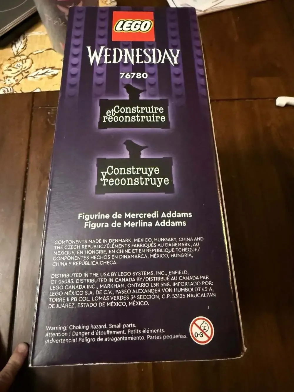 LEGO Wednesday Addams Figure Building Set 76780